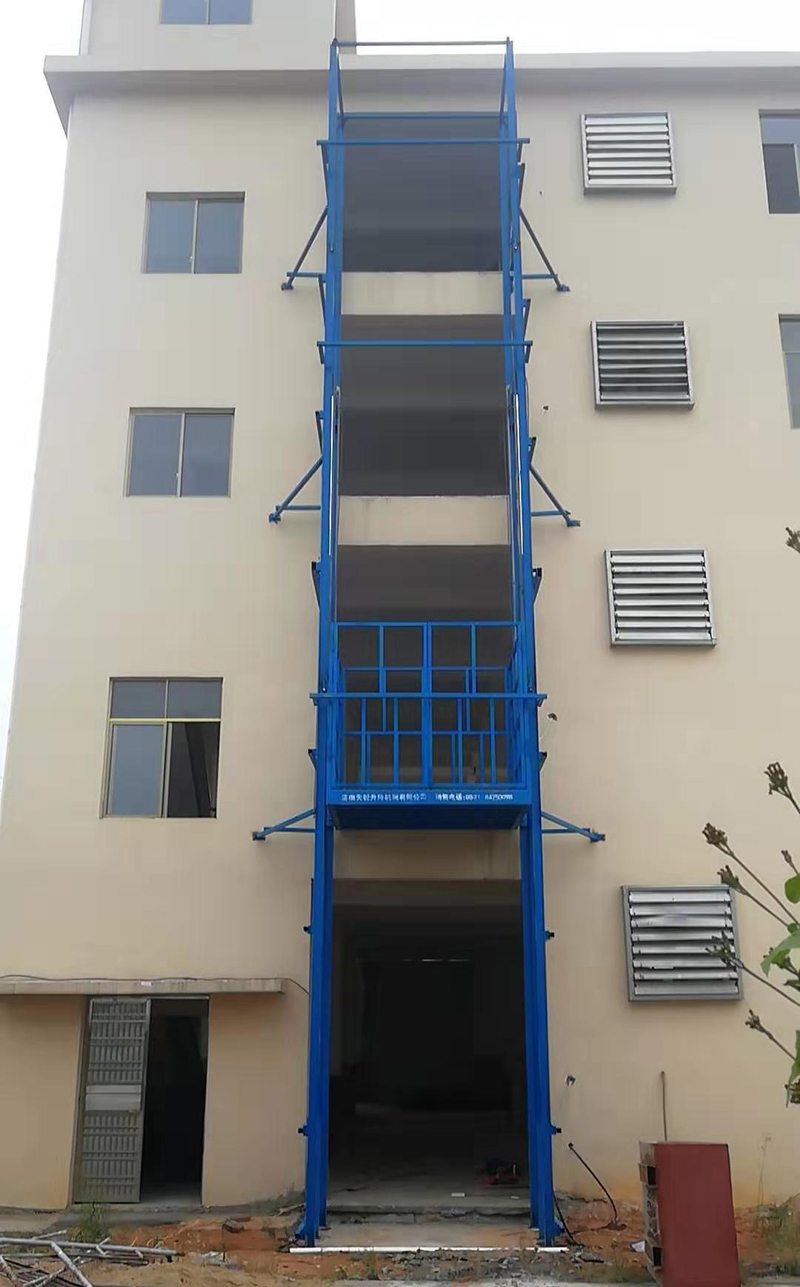 淮北室外导轨式升降平台